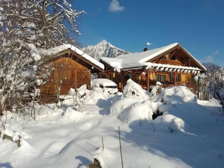 Chalet Cosy Avec Terrasse Plein Sud, 2 Chambres, Au Coeur De La Haute-Savoie Châtillon-sur-Cluses